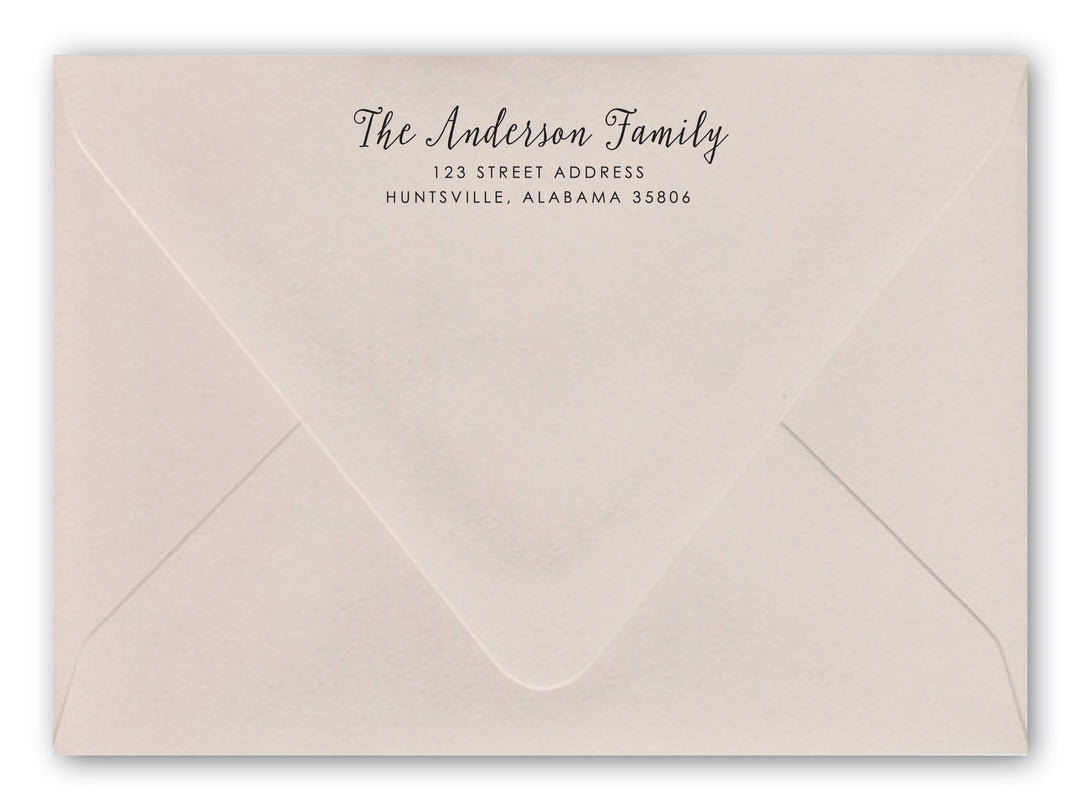 Anderson Return Address Stamp