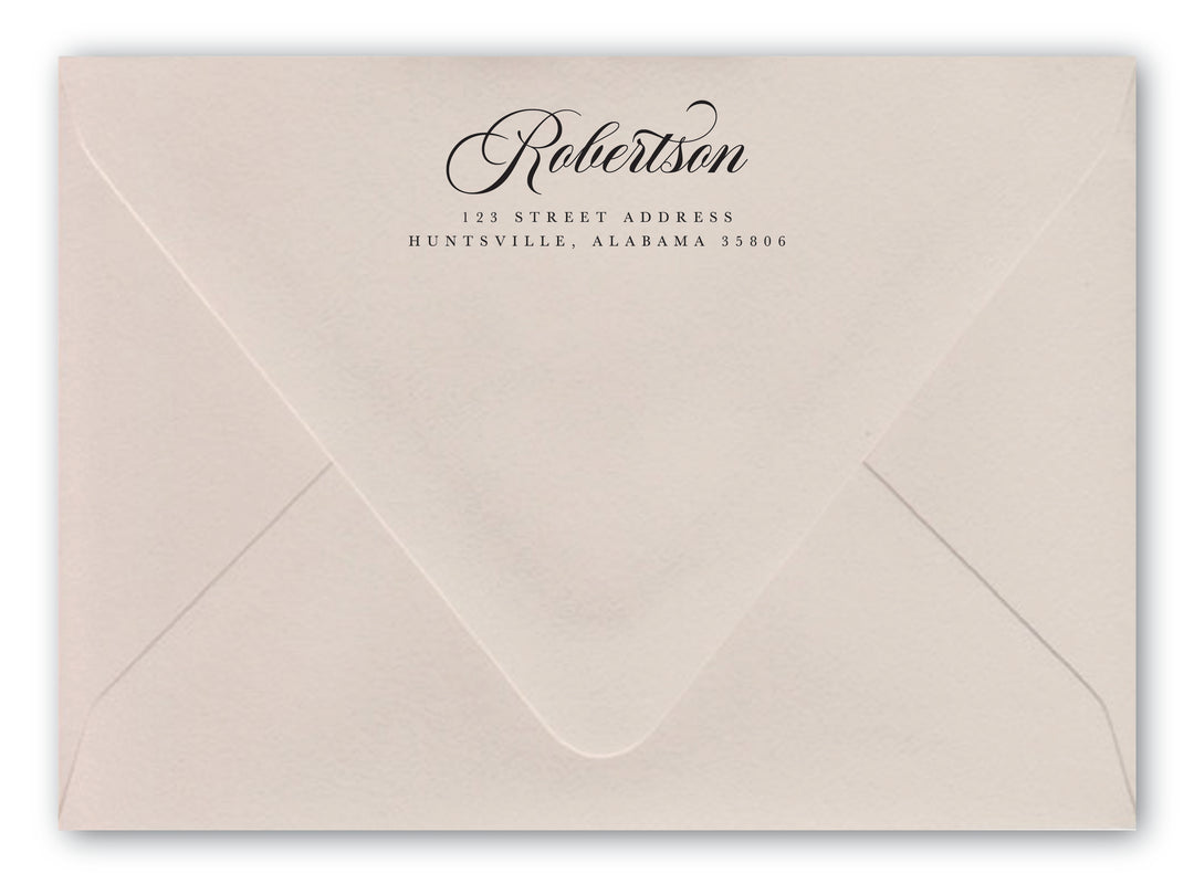 Robertson Return Address Stamp