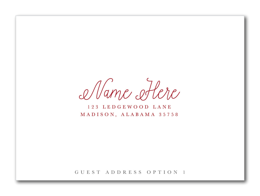The Amanda Christmas Card