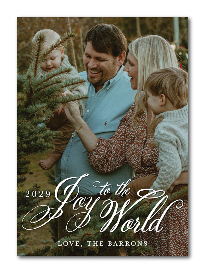 The Barron III Christmas Card