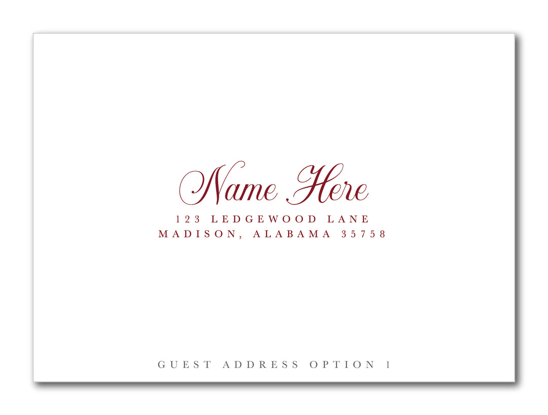 The Border Christmas Party Invitation