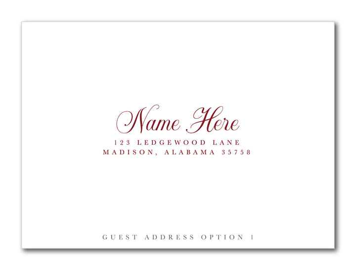 The Border Christmas Party Invitation