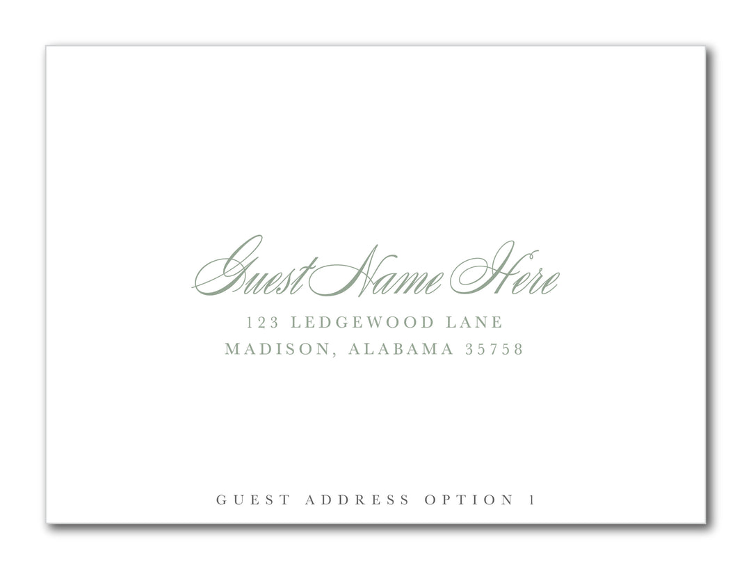 The Alice Anne Bridal Shower Invitation