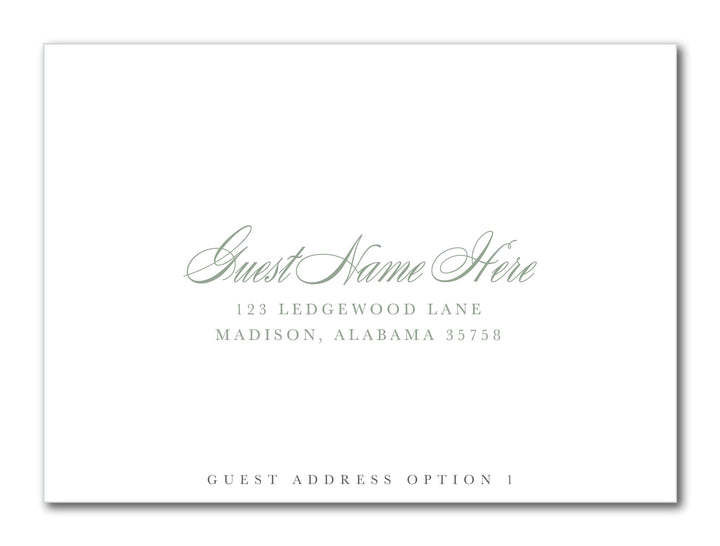 The Alice Anne Bridal Shower Invitation