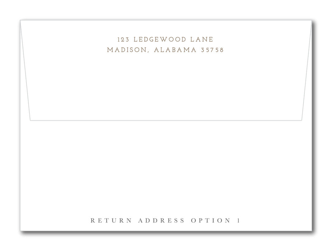 The Amanda Bridal Shower Invitation