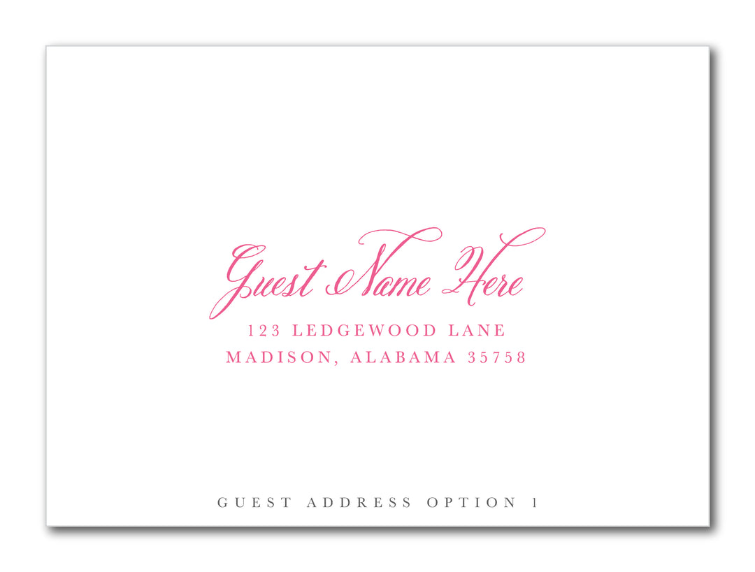 The Ashley Bridal Shower Invitation