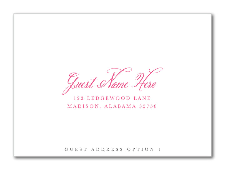 The Ashley Bridal Shower Invitation