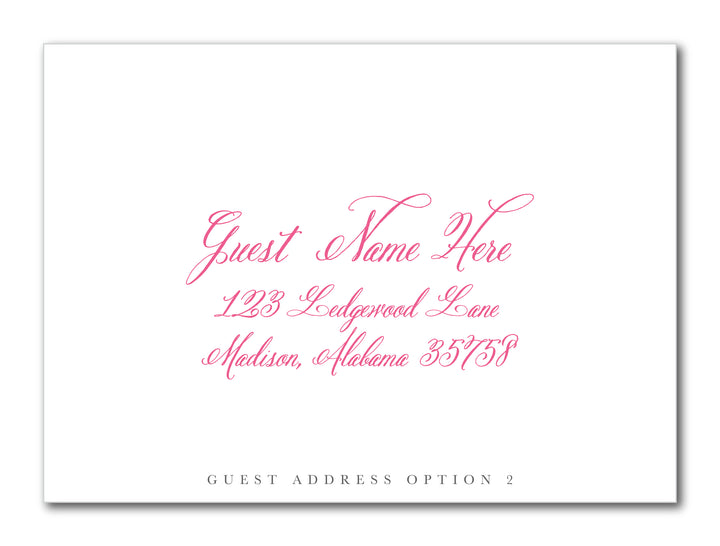 The Ashley Bridal Shower Invitation