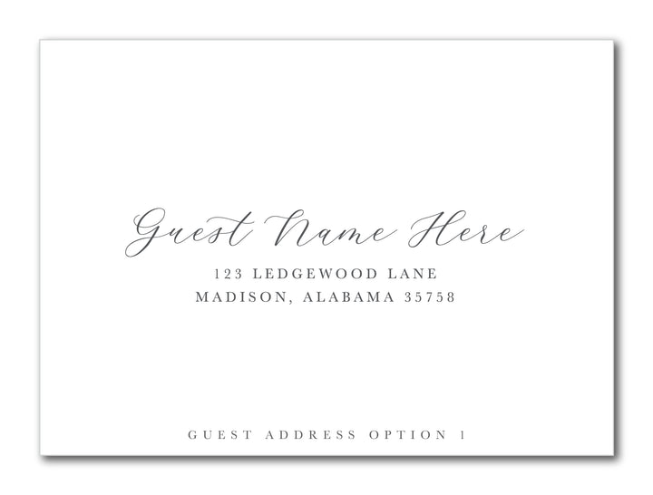 The Beth Bridal Shower Invitation