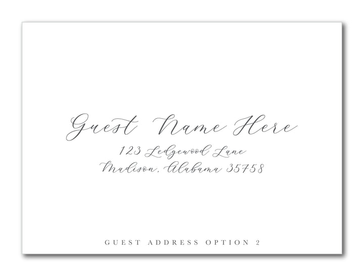 The Beth Bridal Shower Invitation