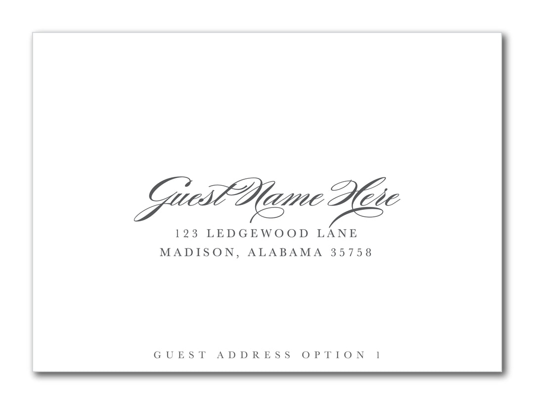 The Beth II Bridal Shower Invitation