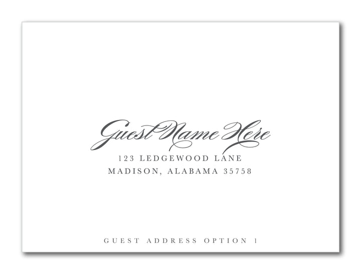 The Beth II Bridal Shower Invitation