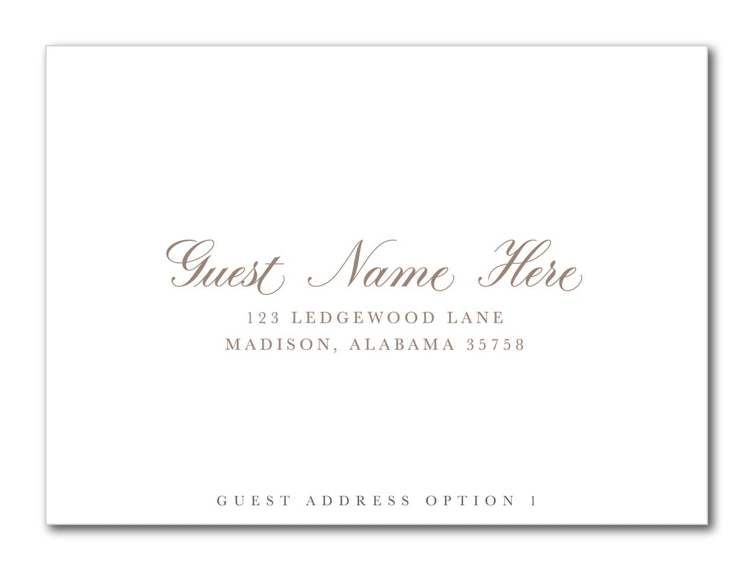 The Caitlyn Bridal Shower Invitation