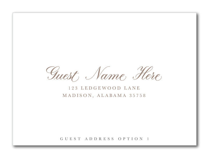 The Caitlyn Bridal Shower Invitation