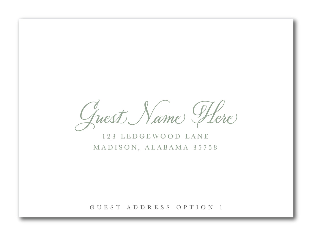 The Stacie Bridal Shower Invitation