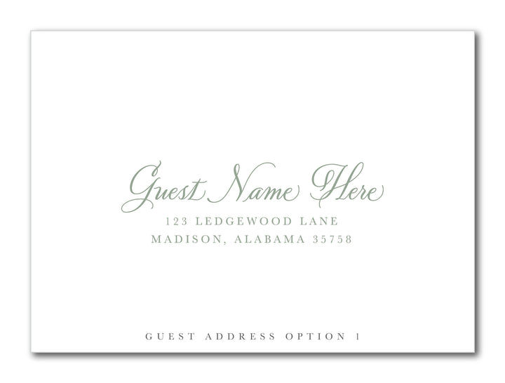 The Stacie Bridal Shower Invitation