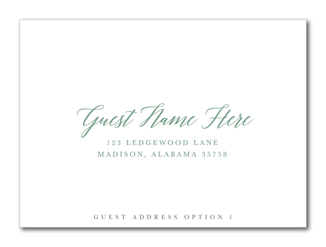 The Kathryn Bridal Shower Invitation