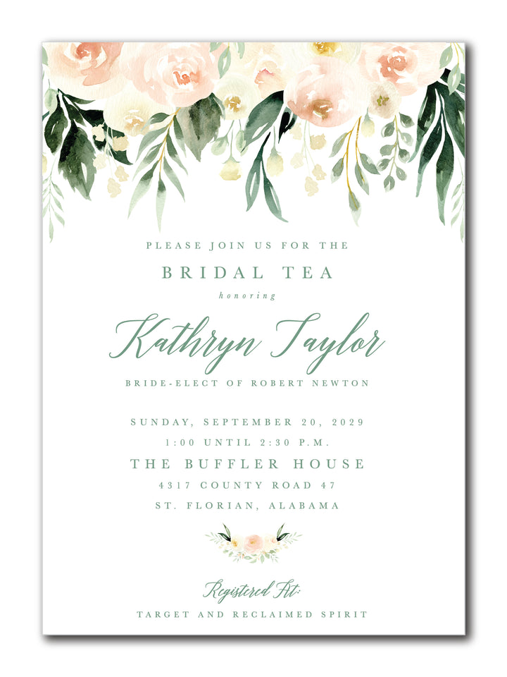 The Kathryn Bridal Shower Invitation