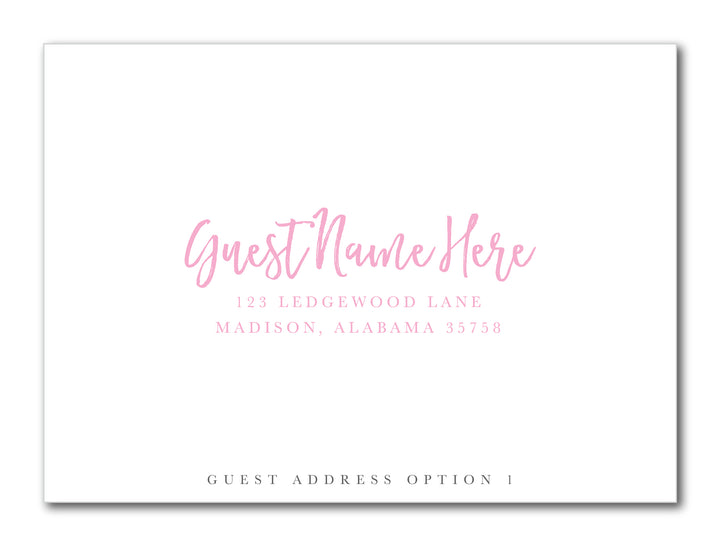 The Kelsey Bridal Shower Invitation