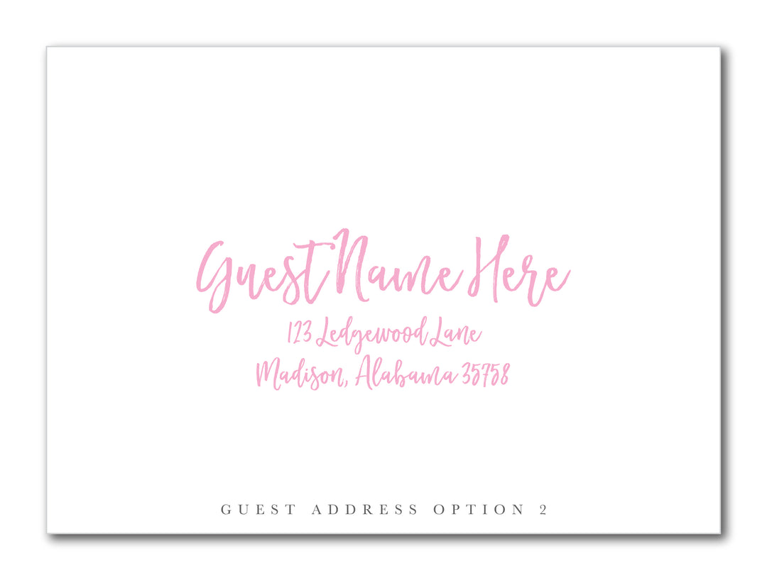 The Kelsey Bridal Shower Invitation