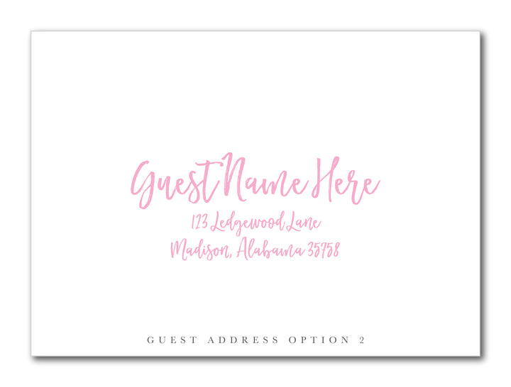 The Kelsey Bridal Shower Invitation