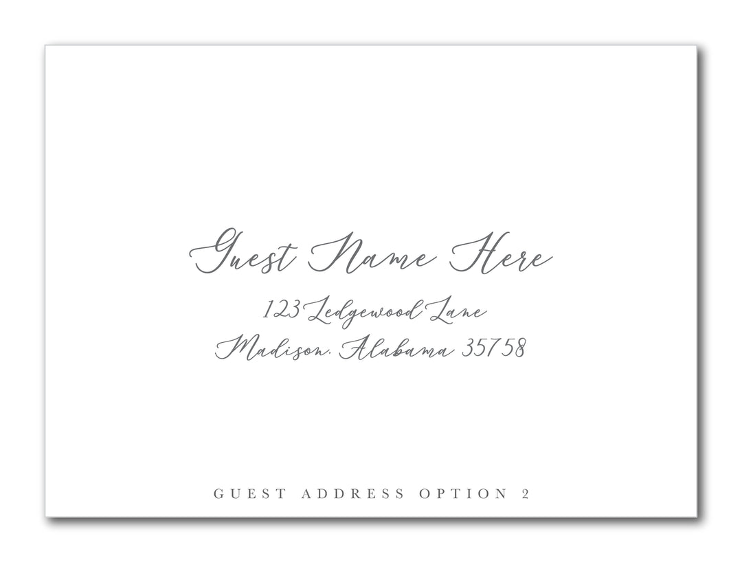 The Melissa Bridal Shower Invitation