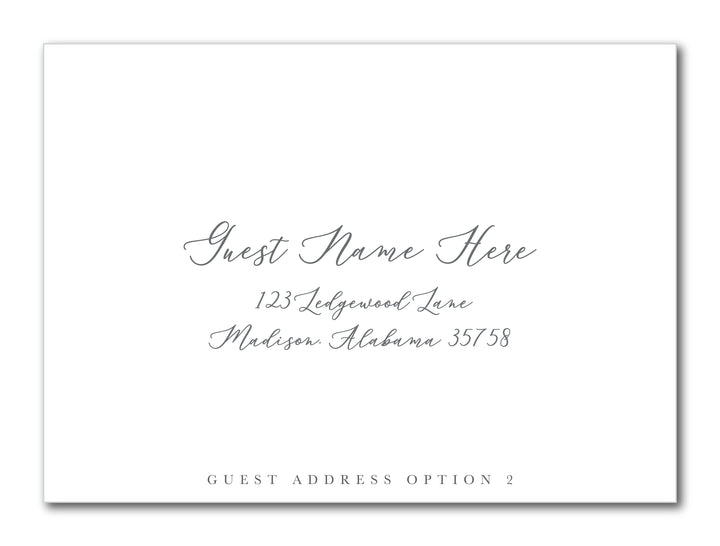 The Melissa Bridal Shower Invitation