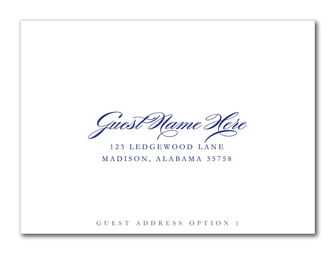 The Nicole Bridal Shower Invitation