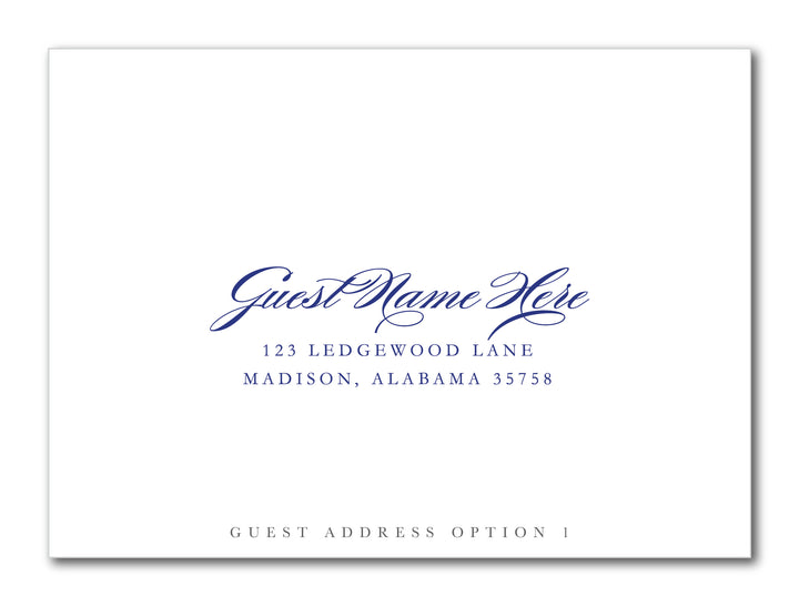 The Nicole Bridal Shower Invitation
