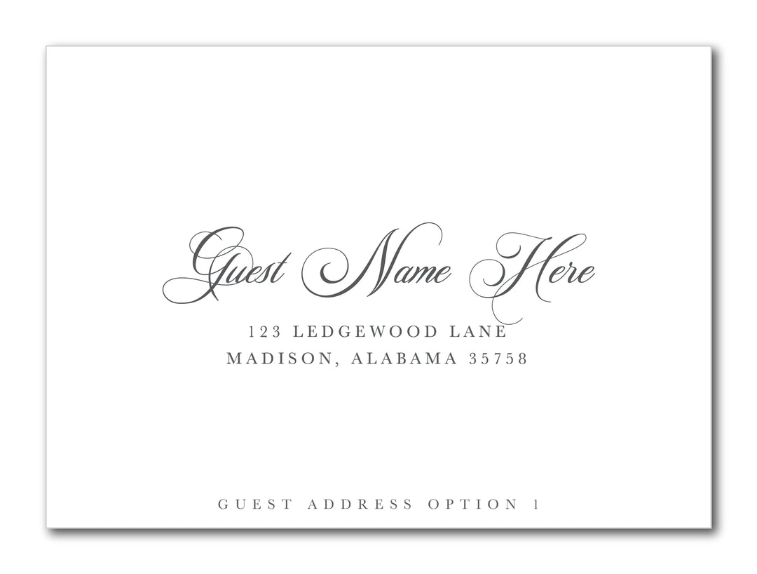 The Olivia Bridal Shower Invitation
