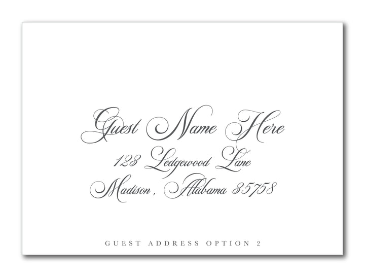 The Olivia Bridal Shower Invitation
