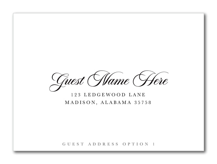 The Abby Bridal Shower Invitation