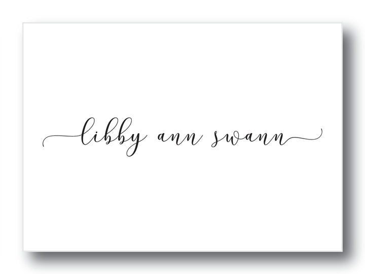 The Libby Ann Calling Card