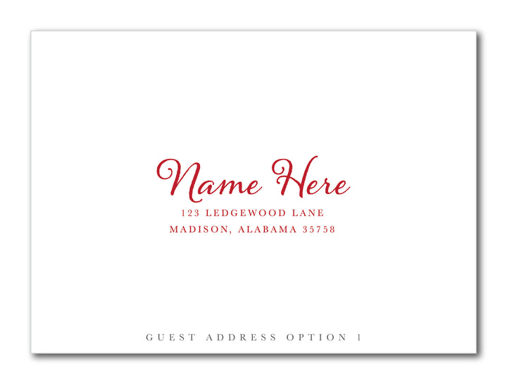 The Candy Cane Christmas Party Invitation