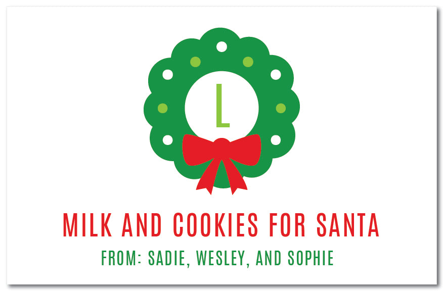 The Sadie Wesley and Sophie Christmas Acrylic Tray