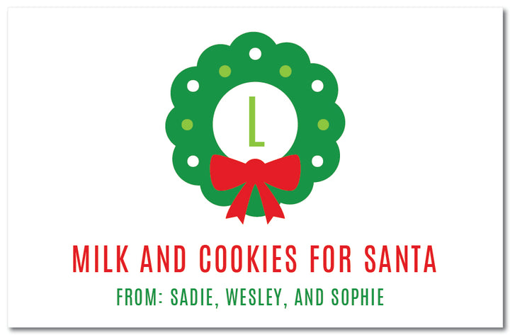 The Sadie Wesley and Sophie Christmas Acrylic Tray