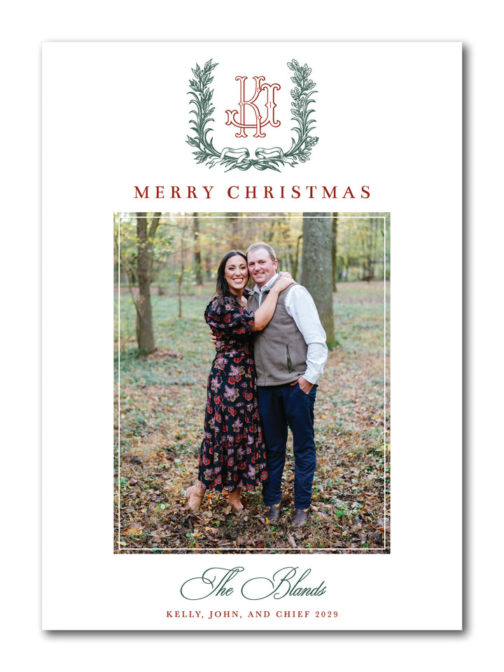 The Bland Christmas Card