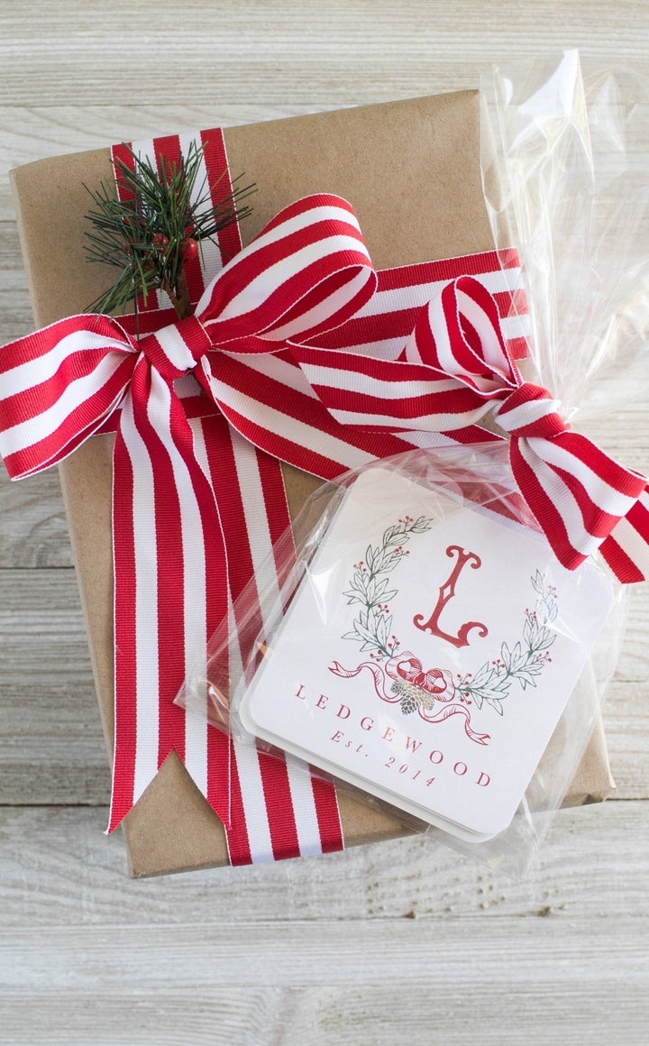 The Ledgewood Christmas Coaster