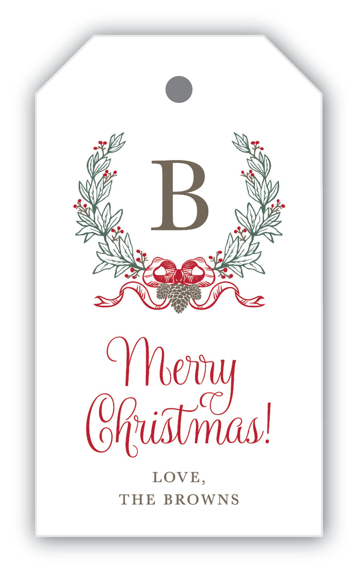 The Browns Christmas Gift Tag