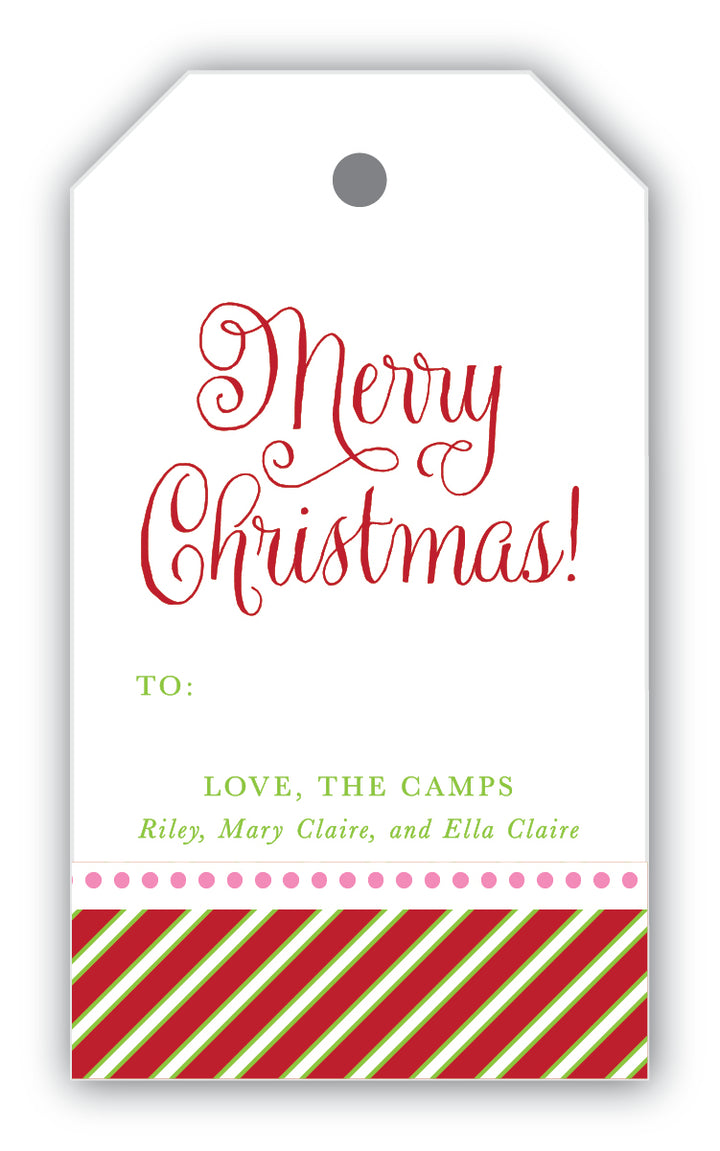 The Camps Christmas Gift Tag