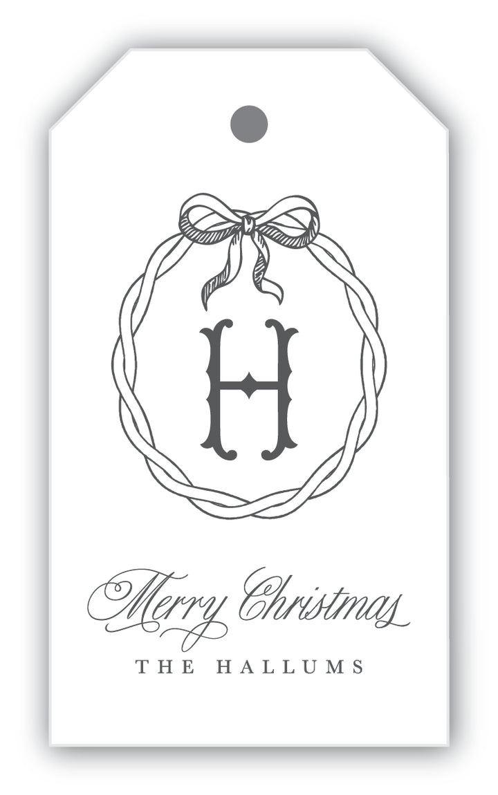 The Hallums Christmas Gift Tag