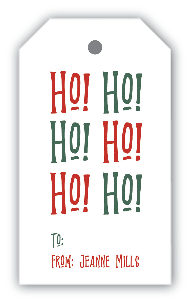 The Jeanne Christmas Gift Tag