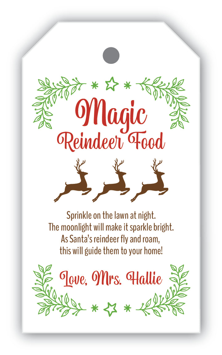 The Mrs. Hallie Christmas Gift Tag