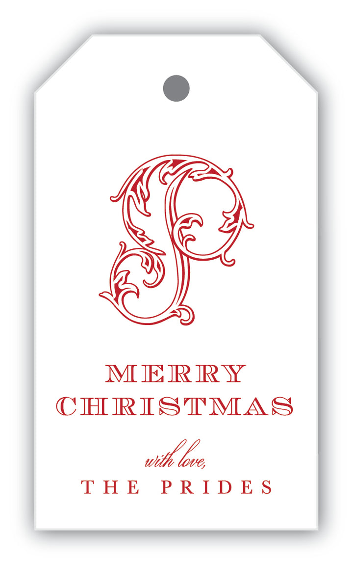 The Prides Christmas Gift Tag