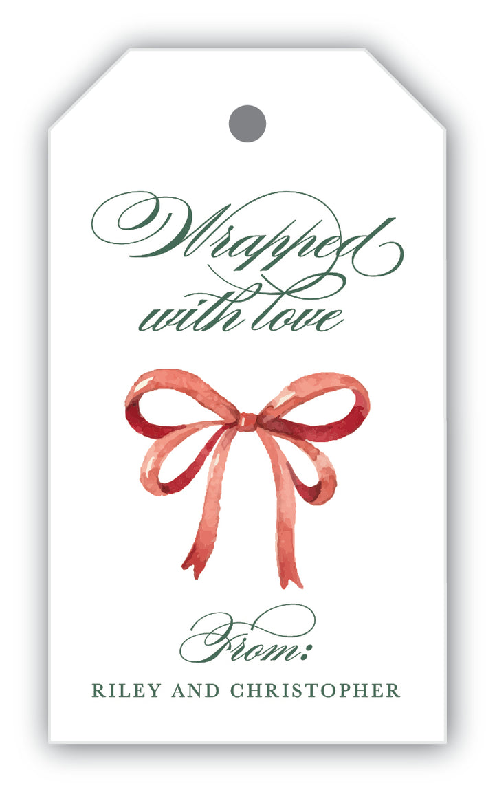 The Riley Christmas Gift Tag