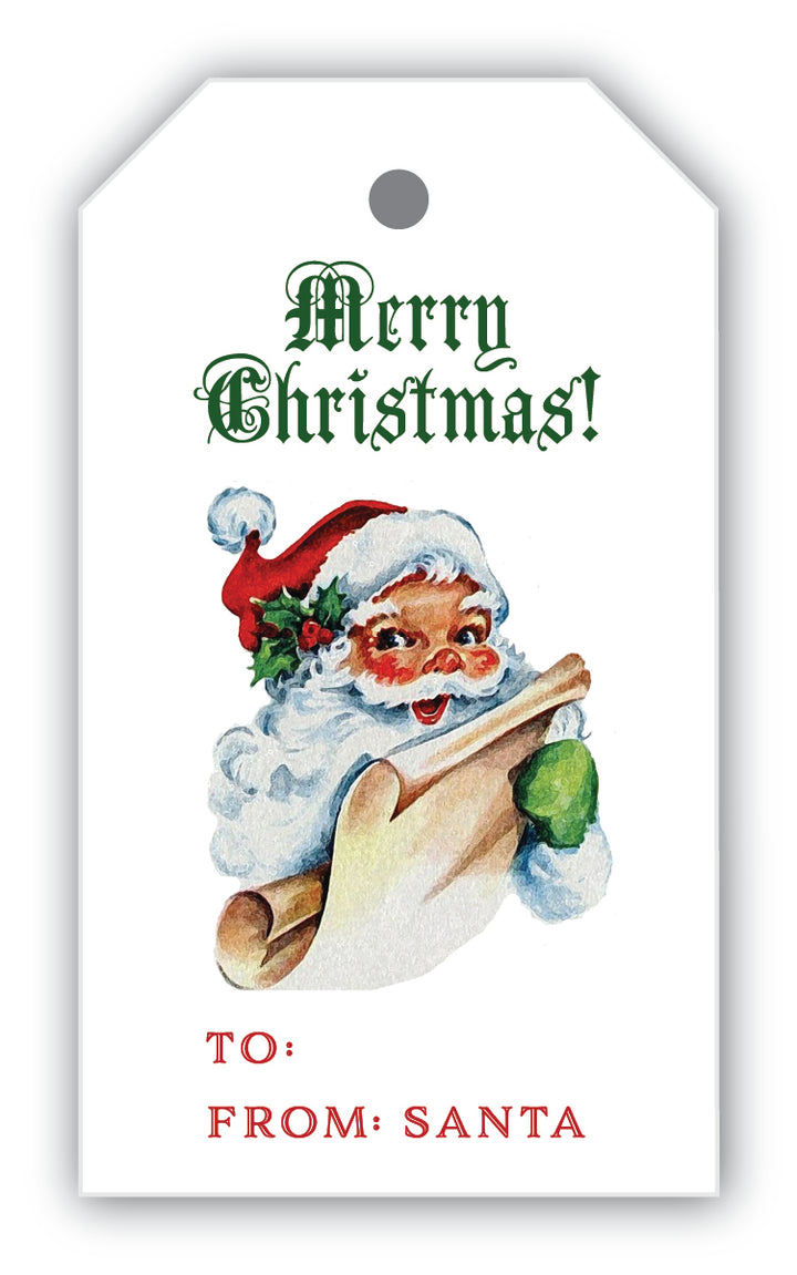 The Santa II Christmas Gift Tag