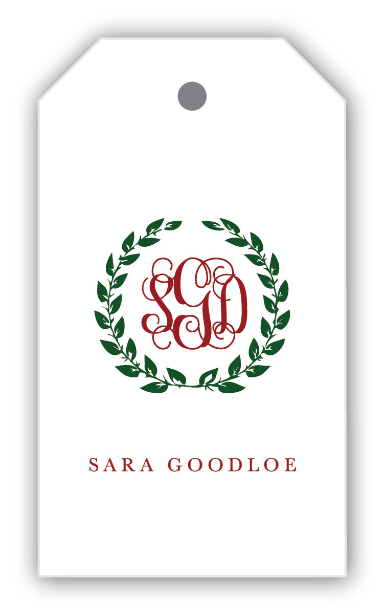 The Sara Christmas Gift Tag