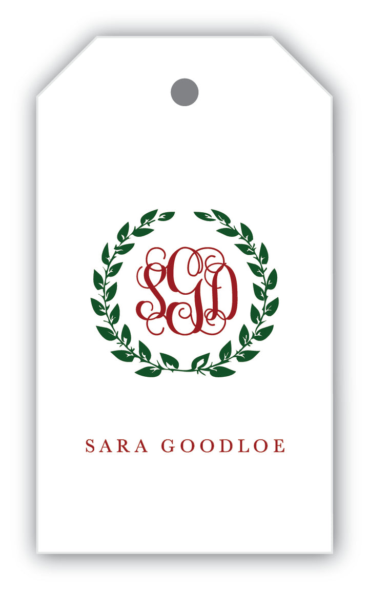 The Sara Christmas Gift Tag