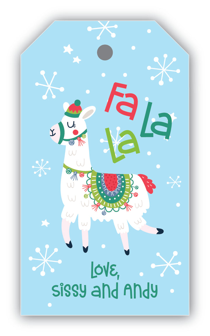 The Sissy and Andy II Christmas Gift Tag