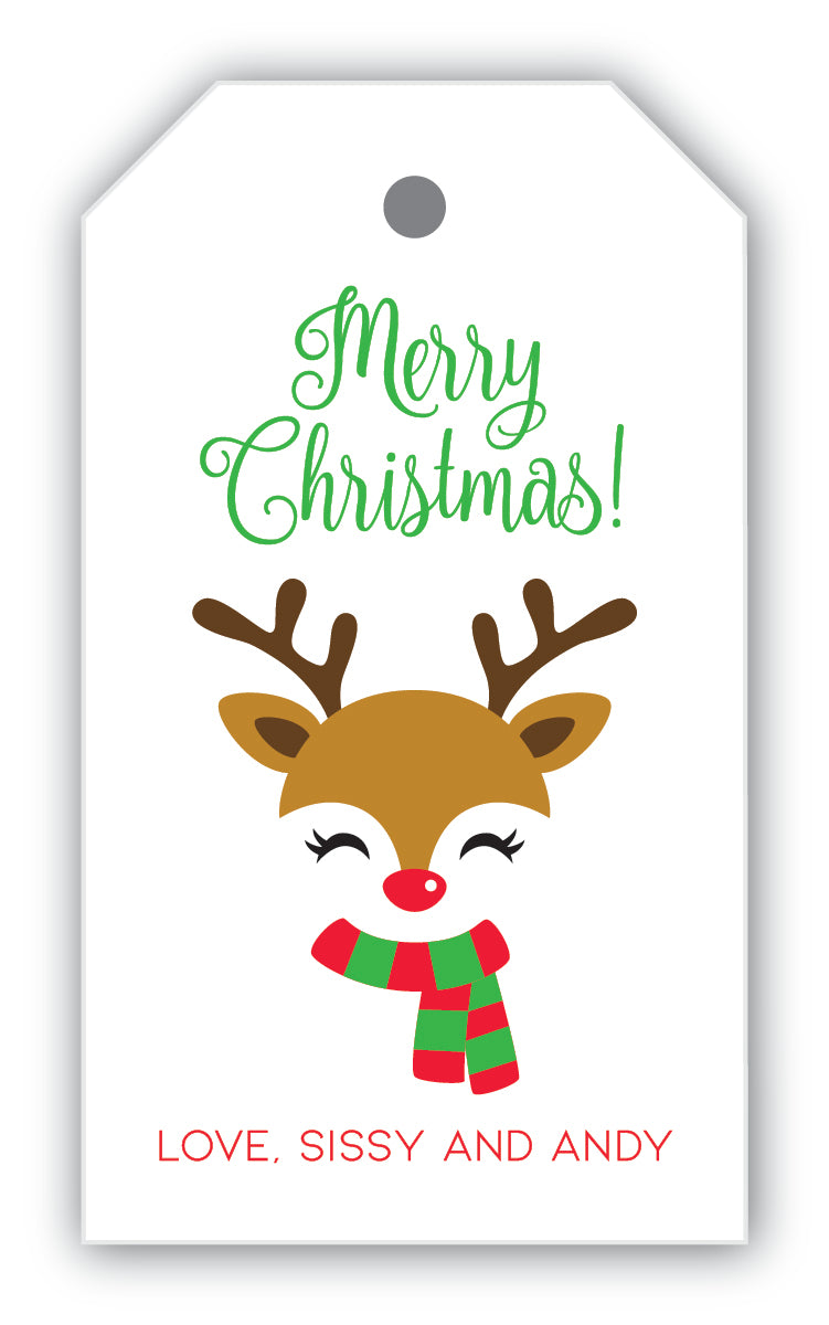 The Sissy and Andy Christmas Gift Tag